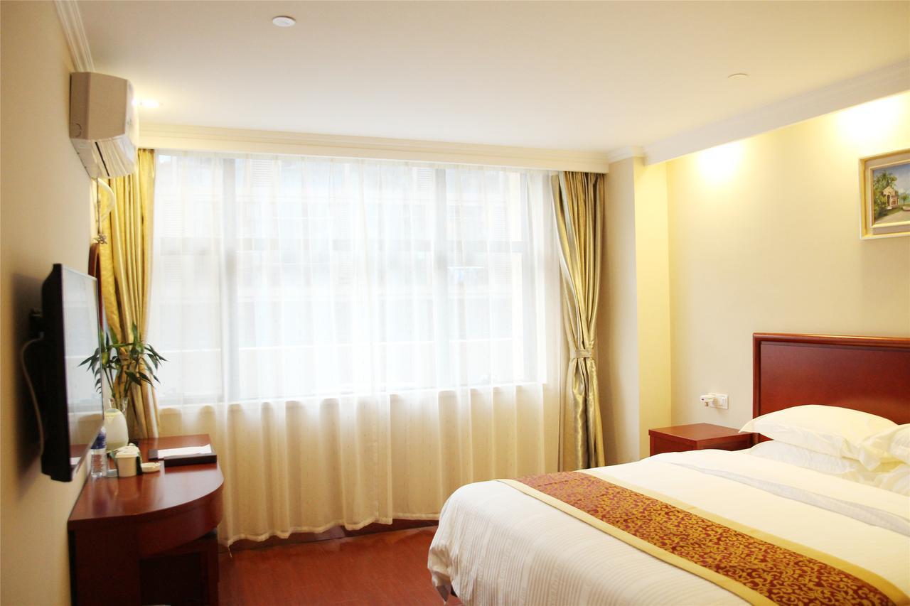 Greentree Inn Fujian Fuzhou Jinshan Wanda Pushang Avenue Business Hotel Фучжоу Экстерьер фото